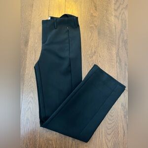 Maeve Black Bootcut Dress Pants with Zippered Pockets